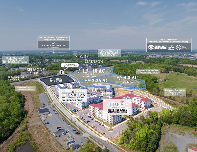 12440 Tryon St, Charlotte, NC à vendre - Photo du bâtiment - Image 1 de 8