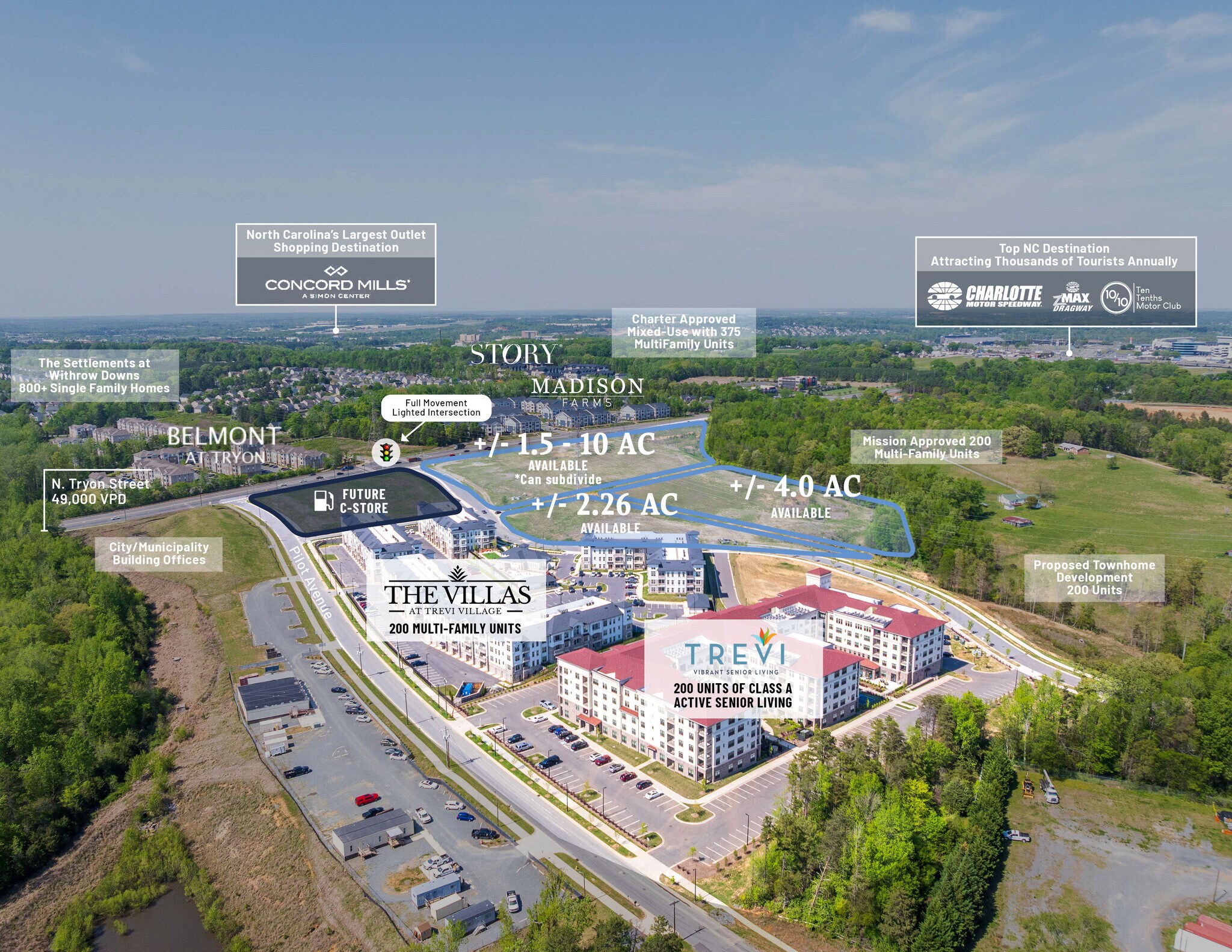 12440 Tryon St, Charlotte, NC à vendre Photo du bâtiment- Image 1 de 9