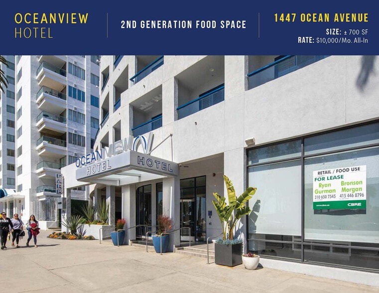 1447 Ocean Ave, Santa Monica, CA for lease - Building Photo - Image 2 of 11