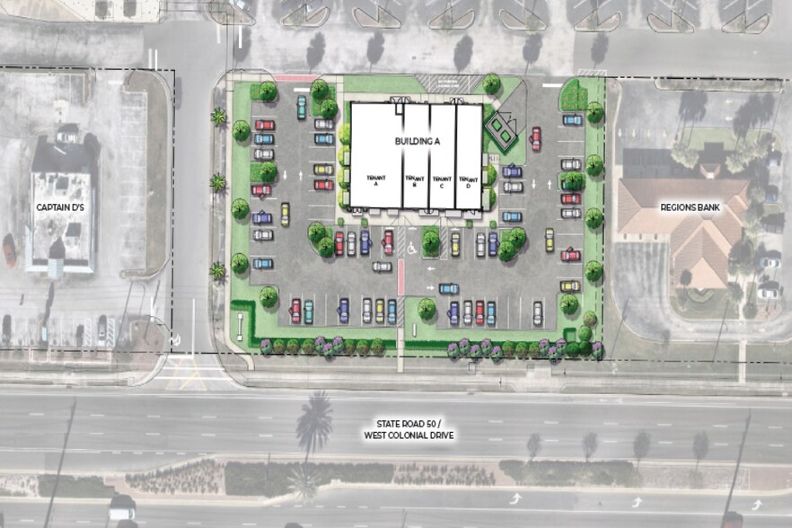 14001-14211 W Colonial Dr, Winter Garden, FL à louer - Photo du bâtiment - Image 2 de 20