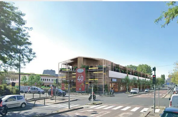 Commerce de détail dans Fresnes à louer - Photo du bâtiment - Image 2 de 6