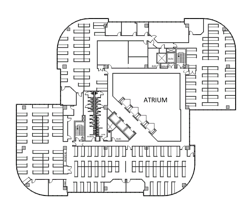 7322 Southwest Fwy, Houston, TX à louer Plan d’étage- Image 1 de 1