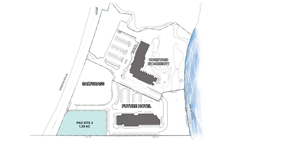 I-35 East Frontage Pad Sites, New Braunfels, TX for lease - Building Photo - Image 3 of 3