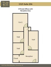 1525 Sam Rittenberg Blvd, Charleston, SC à louer Plan d’étage- Image 1 de 15