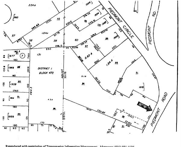 1870 Piedmont Ave NE, Atlanta, GA à louer - Plan cadastral - Image 3 de 3