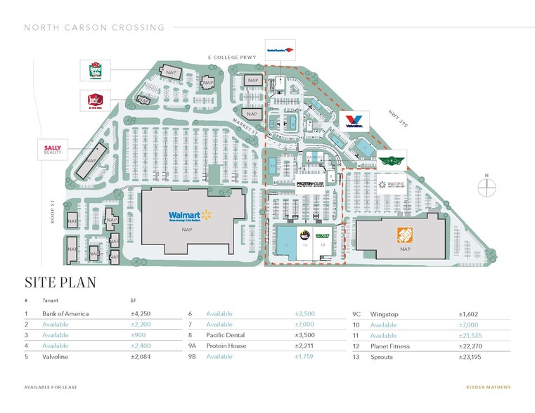 3193 Market St, Carson City, NV for lease - Site Plan - Image 2 of 6