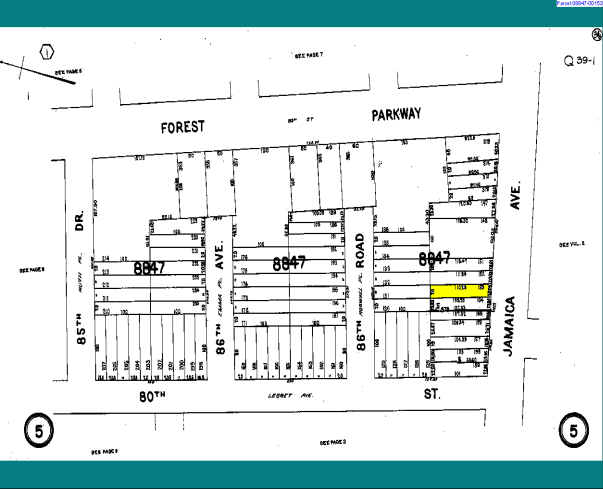 80-34 Jamaica Ave, Woodhaven, NY à louer - Plan cadastral - Image 3 de 3