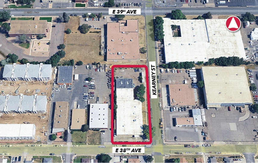 6035 E 38th Ave, Denver, CO for lease - Aerial - Image 2 of 12