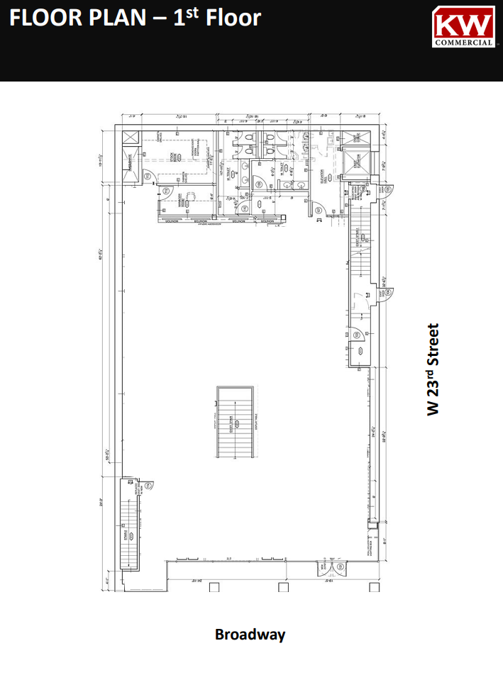 493-495 Broadway, Bayonne, NJ à louer Plan d’étage- Image 1 de 1