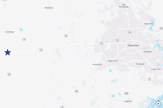 East Ave, Schulenburg, TX - Aerial map view