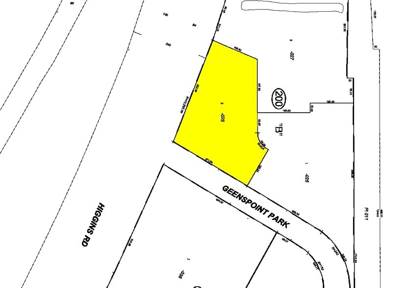 3200 W Higgins Rd, Hoffman Estates, IL à louer - Plan cadastral - Image 2 de 14
