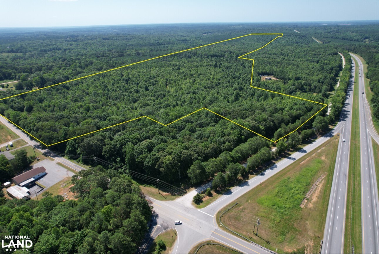 0 Walnut Grove Road & Bennett Farm Road, Roebuck, SC for sale Aerial- Image 1 of 24