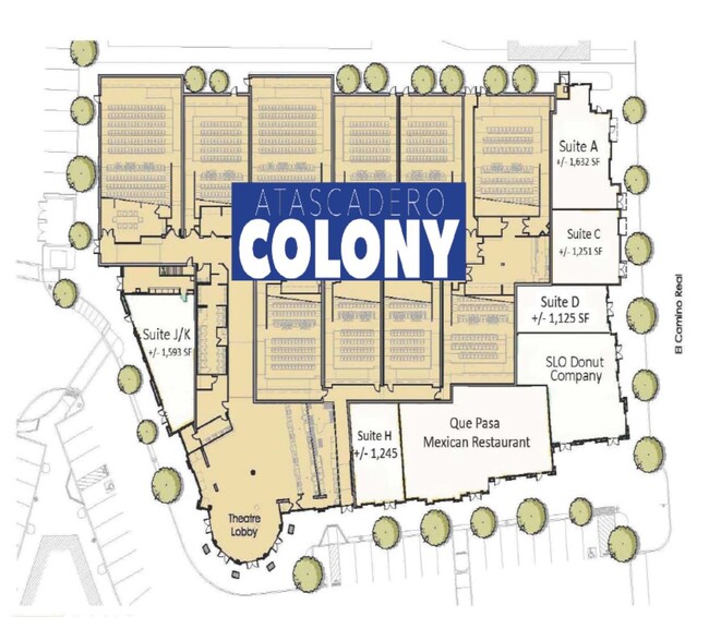 6905 El Camino Real, Atascadero, CA for lease - Site Plan - Image 1 of 11