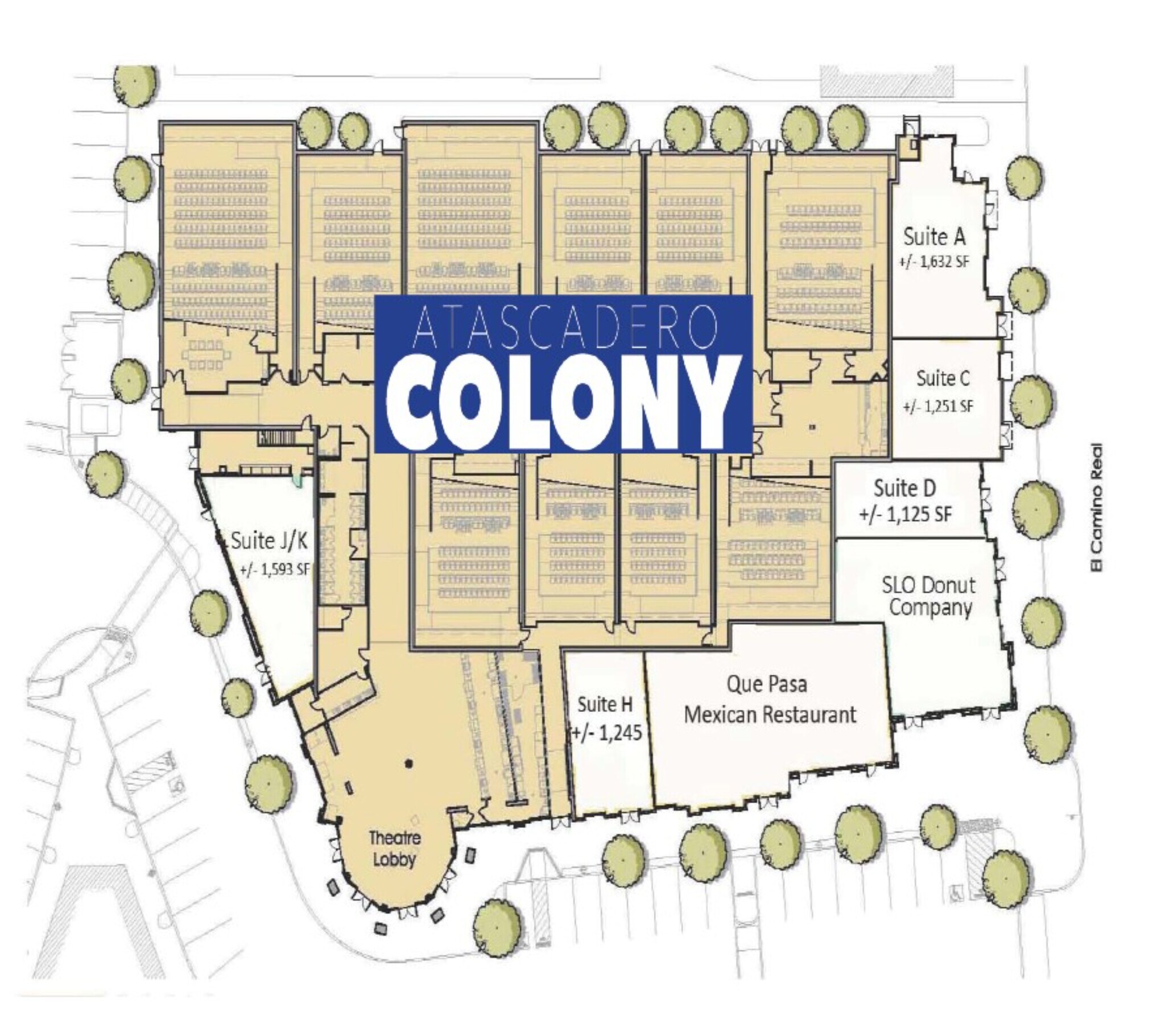 6905 El Camino Real, Atascadero, CA for lease Site Plan- Image 1 of 12