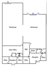 8360 Camino Santa Fe, San Diego, CA for lease Floor Plan- Image 1 of 1