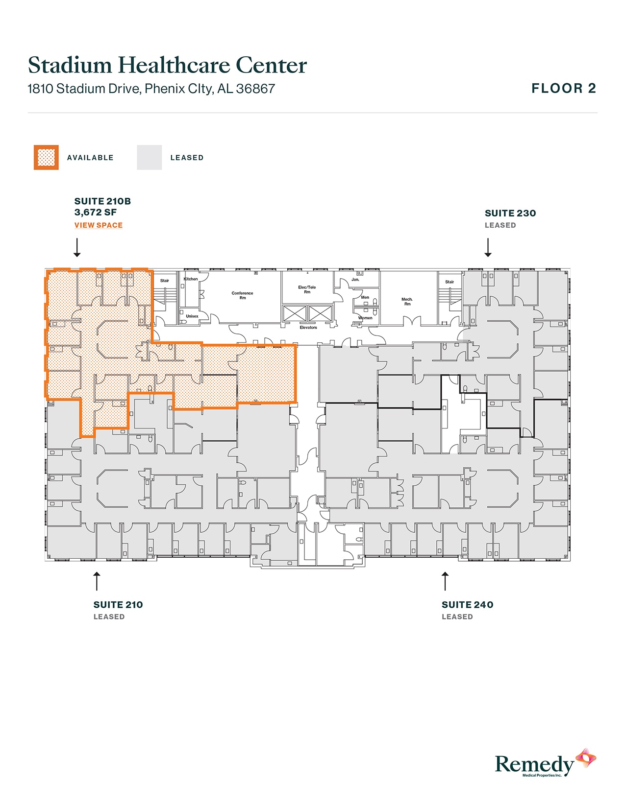 1810 Stadium Dr, Phenix City, AL for lease Floor Plan- Image 1 of 1