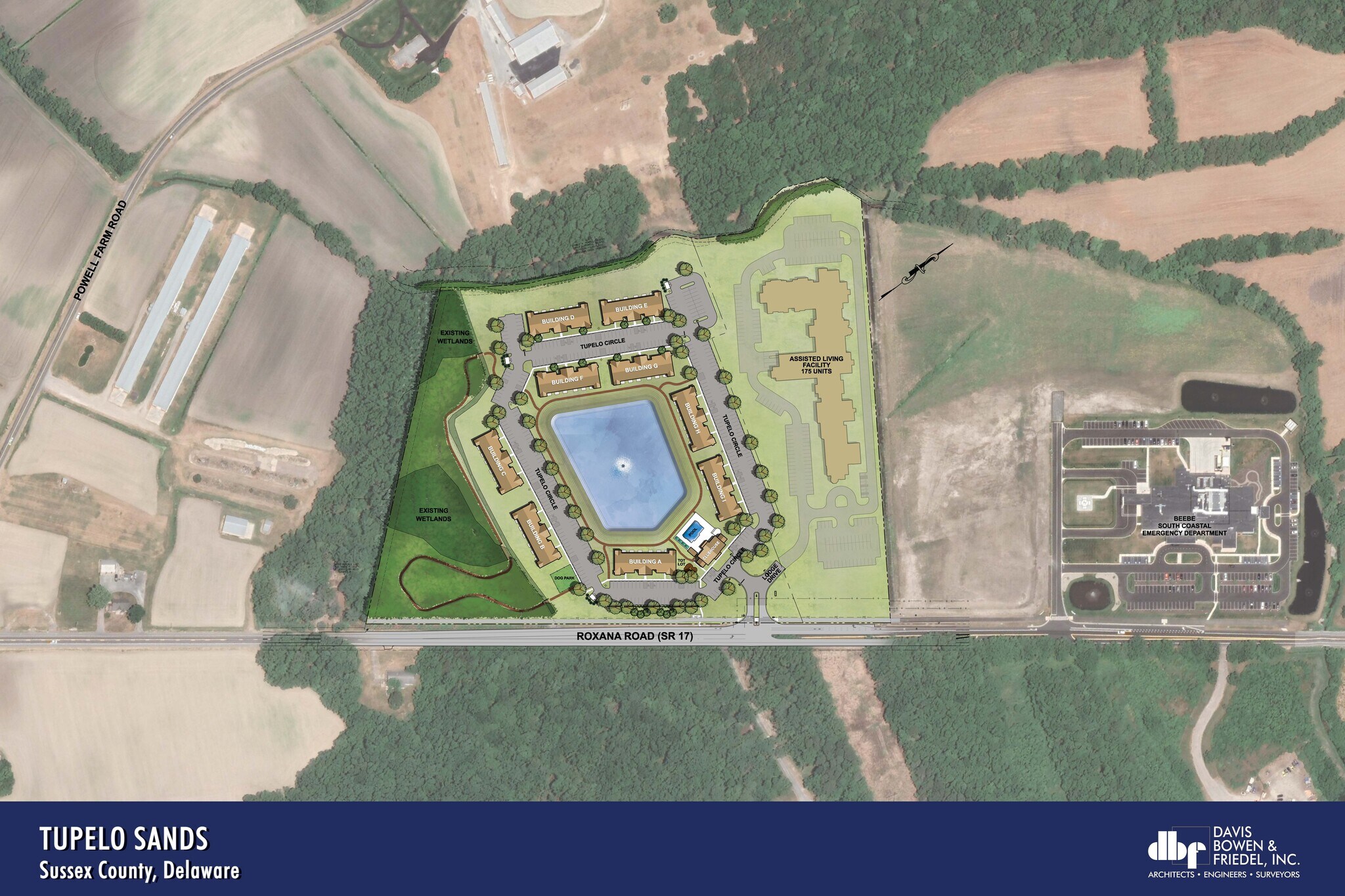 32850 Roxana, Frankford, DE à vendre Plan de site- Image 1 de 2