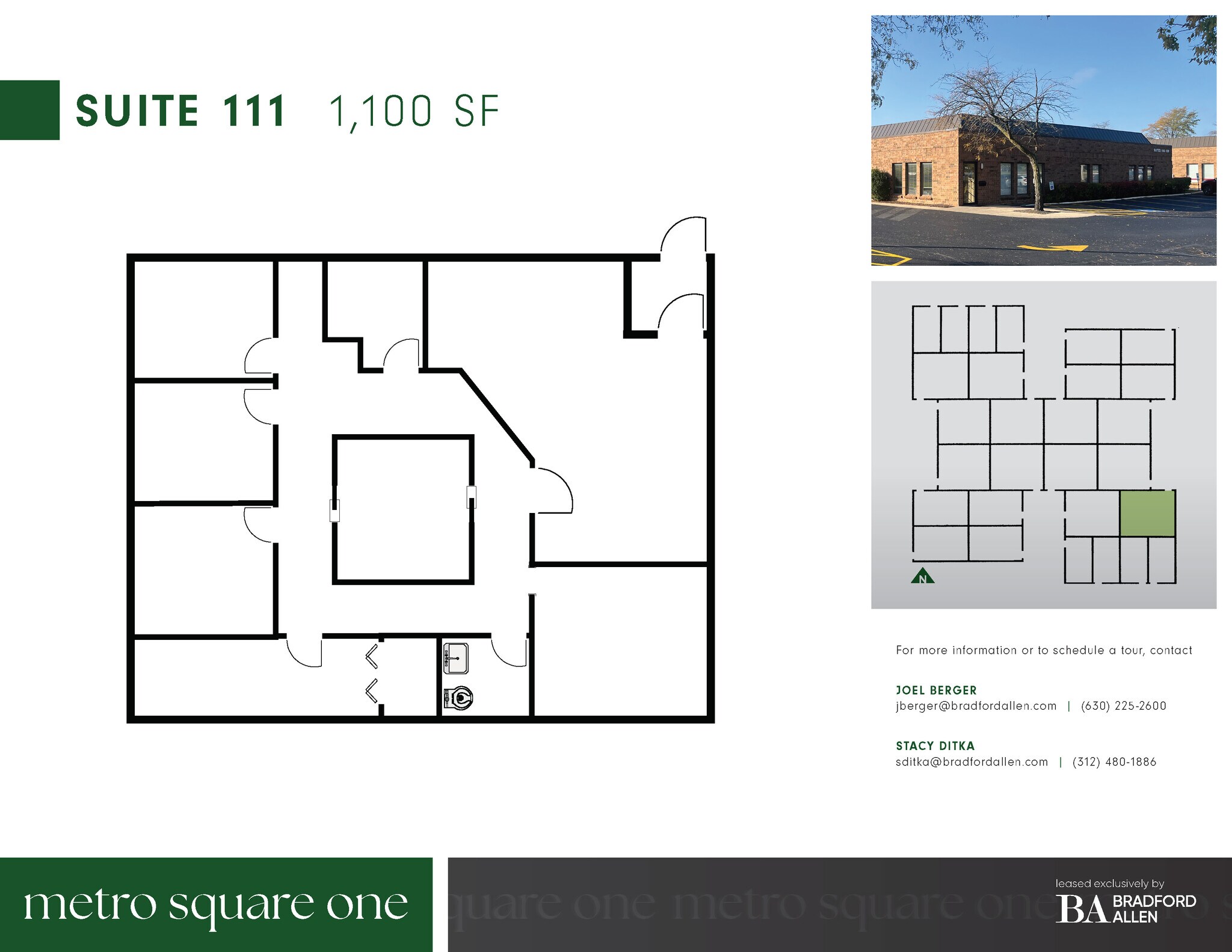 10 W Phillip Rd, Vernon Hills, IL à louer Plan d’étage- Image 1 de 1