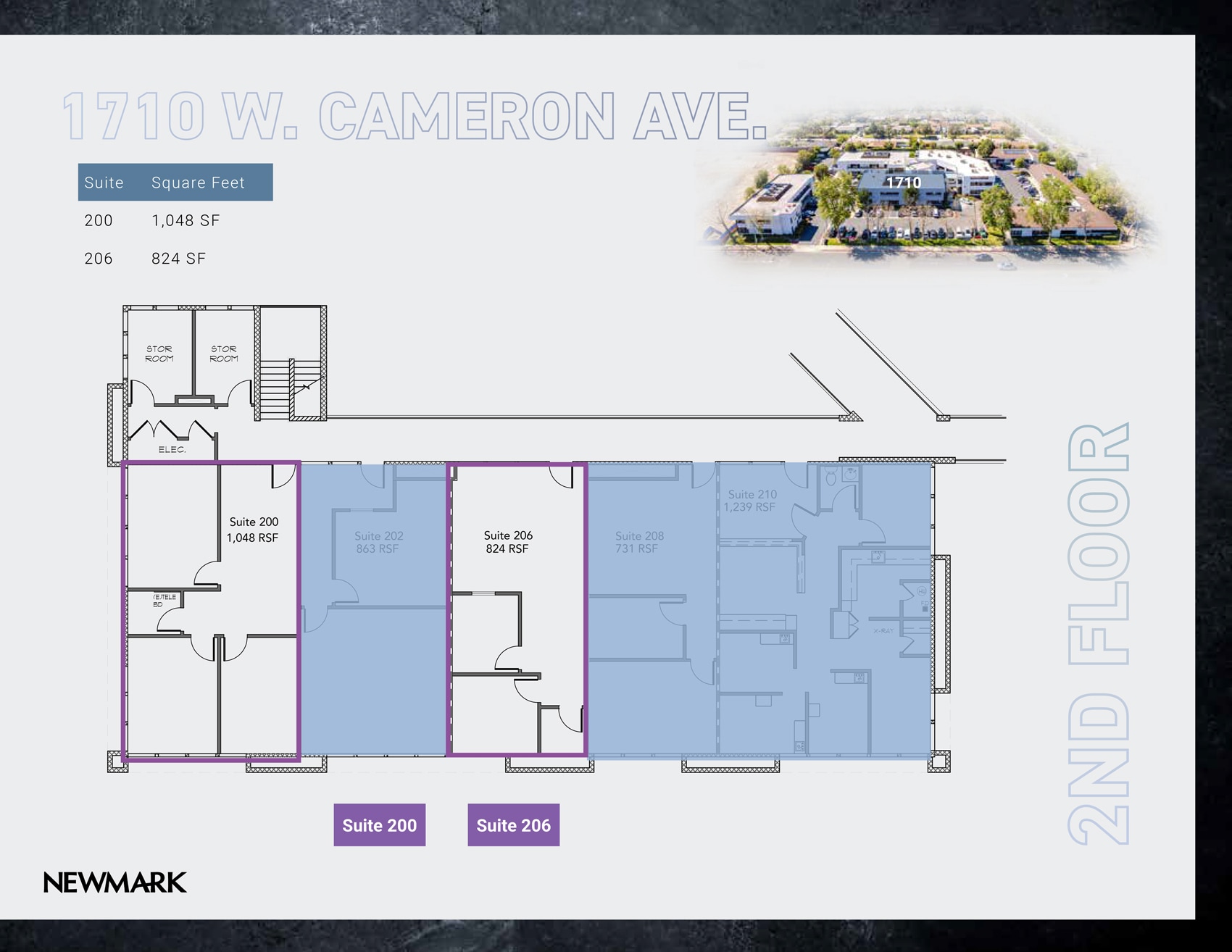 1710 W Cameron Ave, West Covina, CA for lease Floor Plan- Image 1 of 2