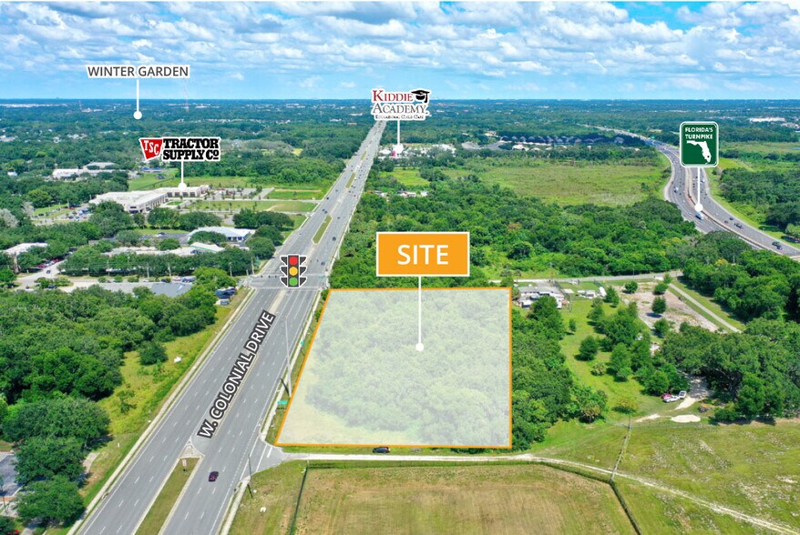 16250 W Colonial Dr, Winter Garden, FL à louer - Aérien - Image 2 de 6