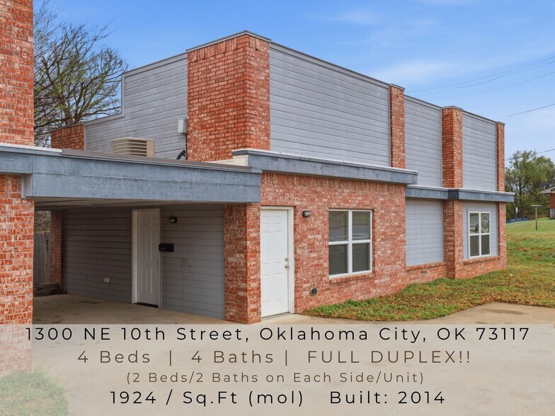 1300 NE 10th St, Oklahoma City, OK à vendre - Photo du bâtiment - Image 1 de 16