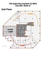 1501 Hughes Way, Long Beach, CA à louer Plan d’étage- Image 2 de 121