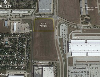 Plus de détails pour 1455 INDUSTRIAL BLVD., McKinney, TX - Terrain à vendre