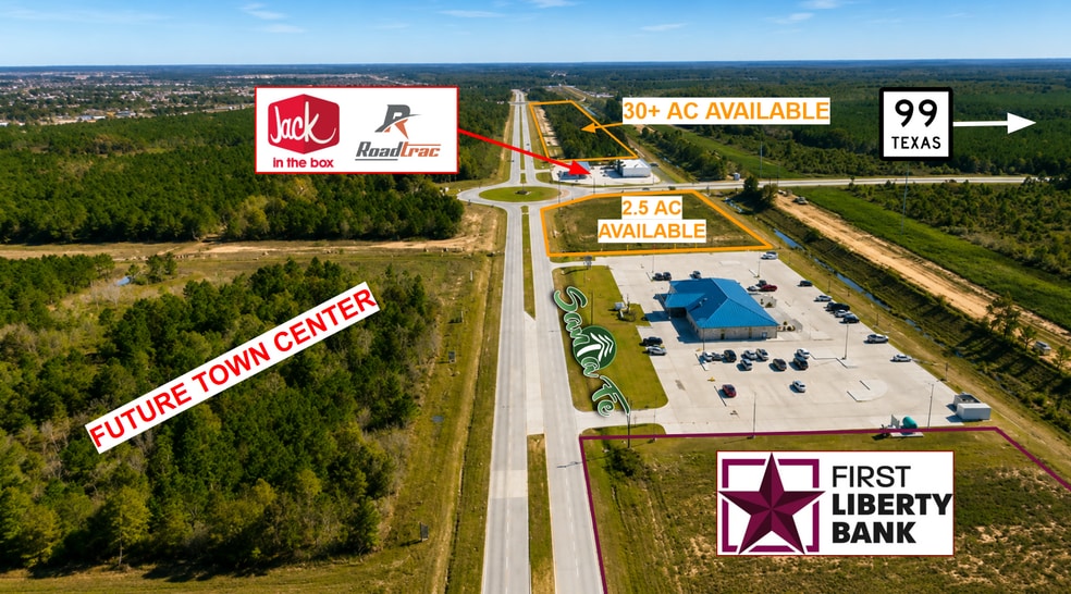 0002 County Road 3549, Cleveland, TX for sale - Aerial - Image 3 of 16