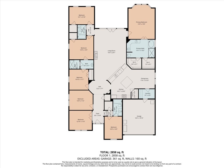 4218 Brannon Branch Ct, Fulshear, TX à vendre - Plan d’étage - Image 2 de 11