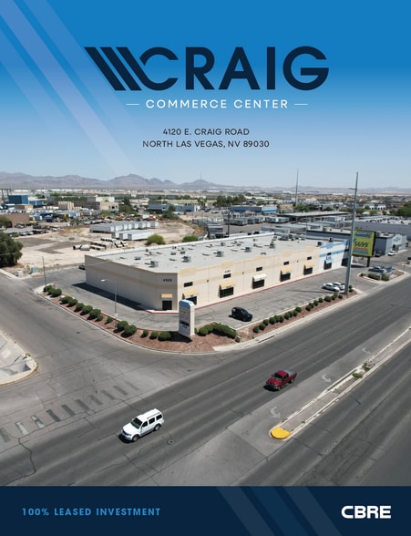 4120 E Craig Rd, North Las Vegas, NV for sale - Building Photo - Image 1 of 5