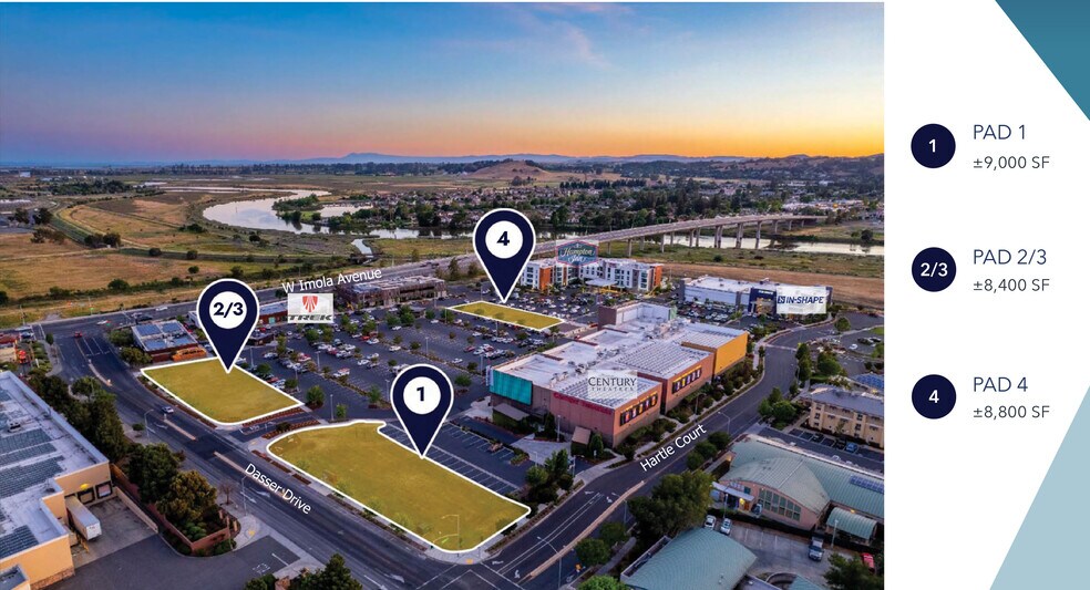 165 Gasser, Napa, CA à louer - Aérien - Image 2 de 3