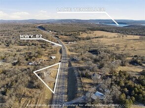 26834 Highway 82, Park Hill, OK - Aérien Vue de la carte - Image1
