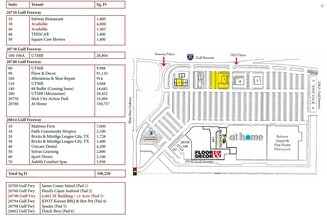 20730-20814 Gulf Fwy, Webster, TX à louer Plan de site- Image 1 de 1
