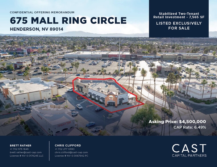 675 Mall Ring Cir, Henderson, NV for sale - Building Photo - Image 1 of 22