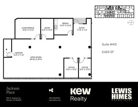 300 S Jackson St, Denver, CO à louer Plan de site- Image 1 de 8