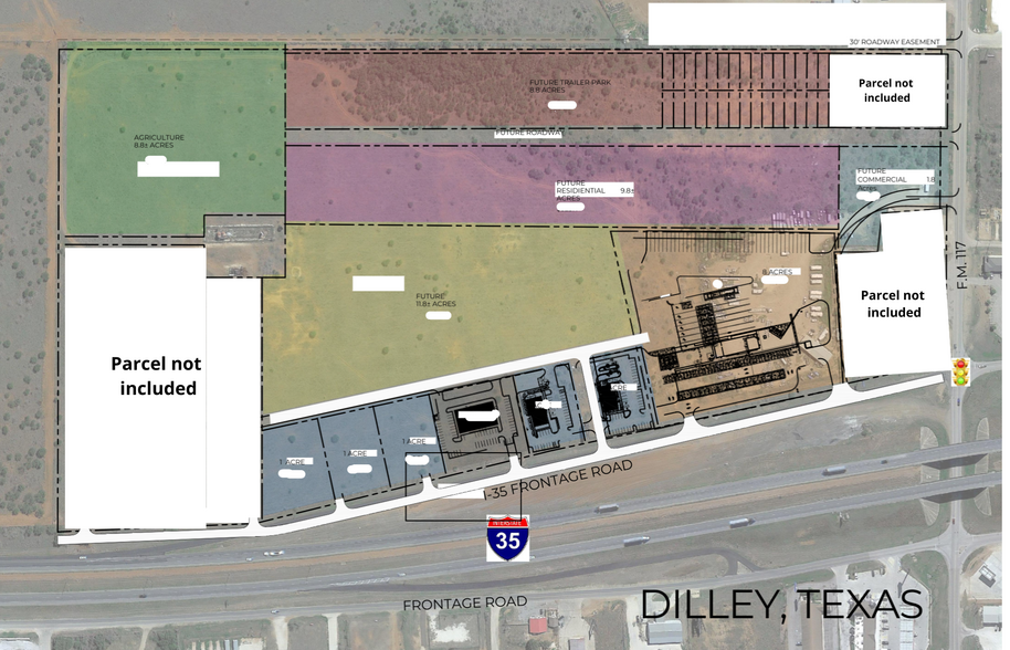 I-35 & FM Rd 117, Dilley, TX for sale - Building Photo - Image 1 of 12