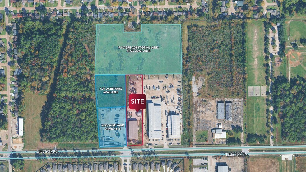 7775 Little York Rd, Houston, TX à vendre - Aérien - Image 3 de 9