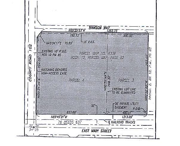 2030 Hanson Way, Woodland, CA à louer - Plan cadastral - Image 1 de 2