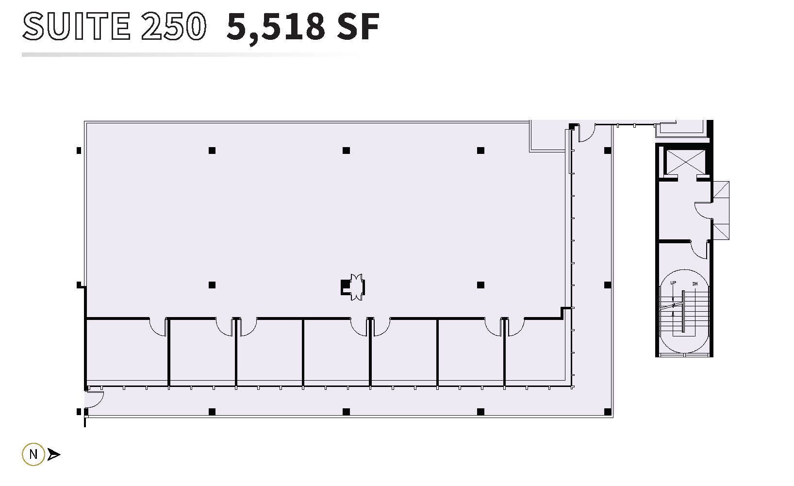 8550 W Bryn Mawr Ave, Chicago, IL for lease Floor Plan- Image 1 of 1