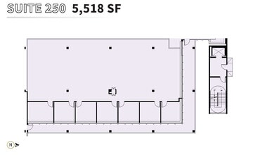 8550 W Bryn Mawr Ave, Chicago, IL for lease Floor Plan- Image 1 of 1