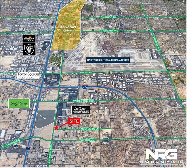 Plus de détails pour S Las Vegas Blvd, Las Vegas, NV - Terrain à vendre