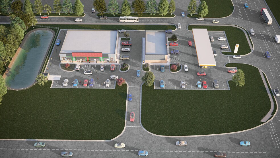 216 Sentry Oaks Dr, Warner Robins, GA for lease - Aerial - Image 2 of 4