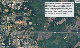 Plus de détails pour Cullen, Bonaire, GA - Terrain à vendre