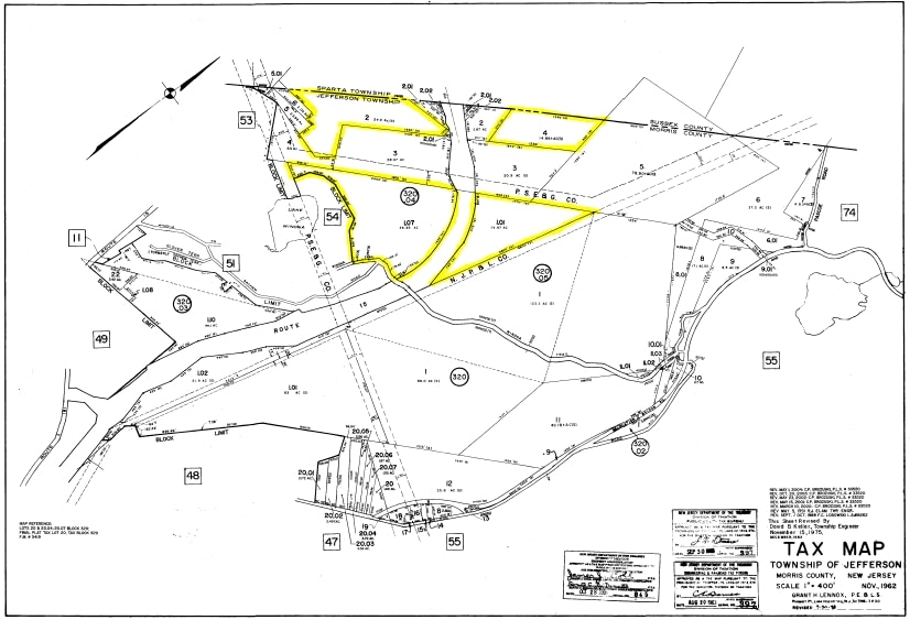 State Route 15 N, Jefferson, NJ à vendre - Plan cadastral - Image 2 de 3