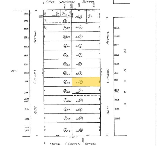 1927 82nd Ave, Oakland, CA à vendre - Plan cadastral - Image 2 de 62