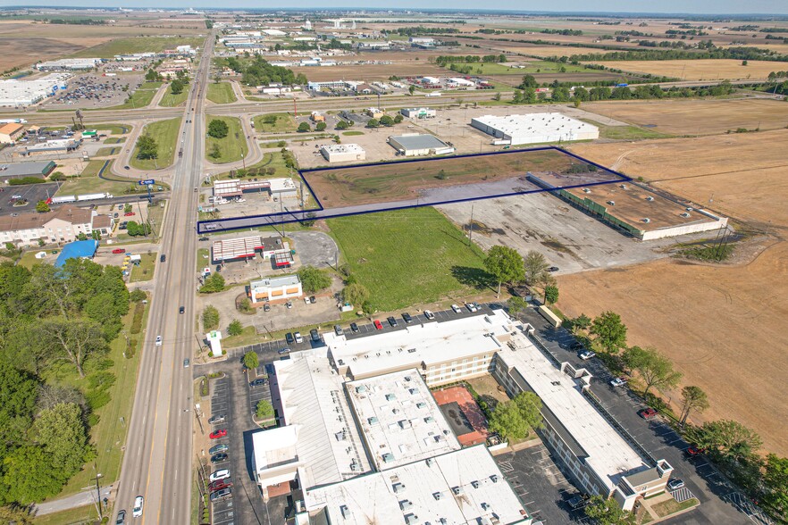 1411 Main st, Blytheville, AR for sale - Aerial - Image 1 of 1