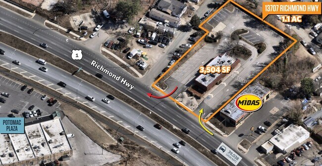 Plus de détails pour 13707 Jefferson Davis Hwy, Woodbridge, VA - Commerce de détail à louer