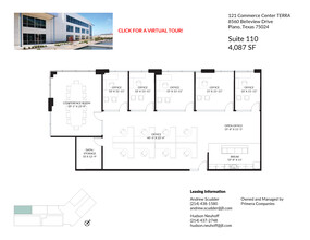 8560 Belleview Dr, Plano, TX for lease Floor Plan- Image 1 of 4