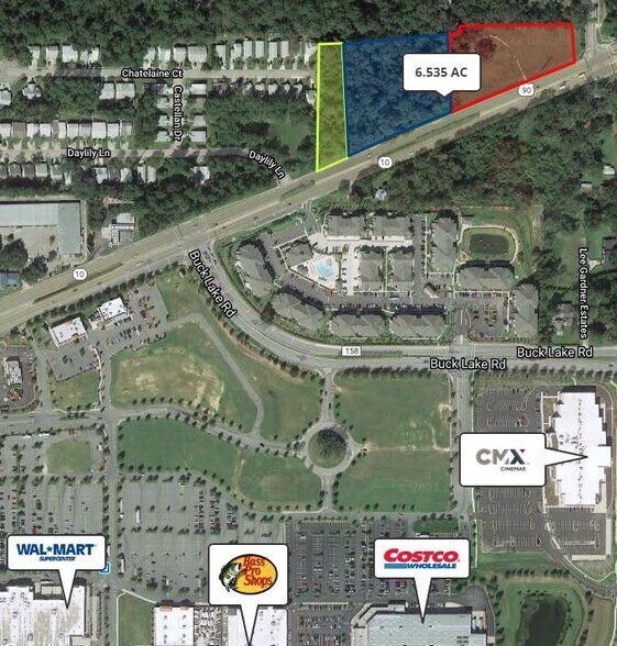 6.535 AC Mahan Drive, Tallahassee, FL à vendre - Photo du bâtiment - Image 2 de 2