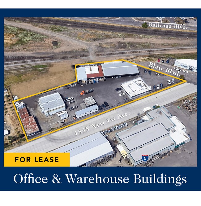 Plus de détails pour 1355 W 1st Ave, Eugene, OR - Industriel à louer